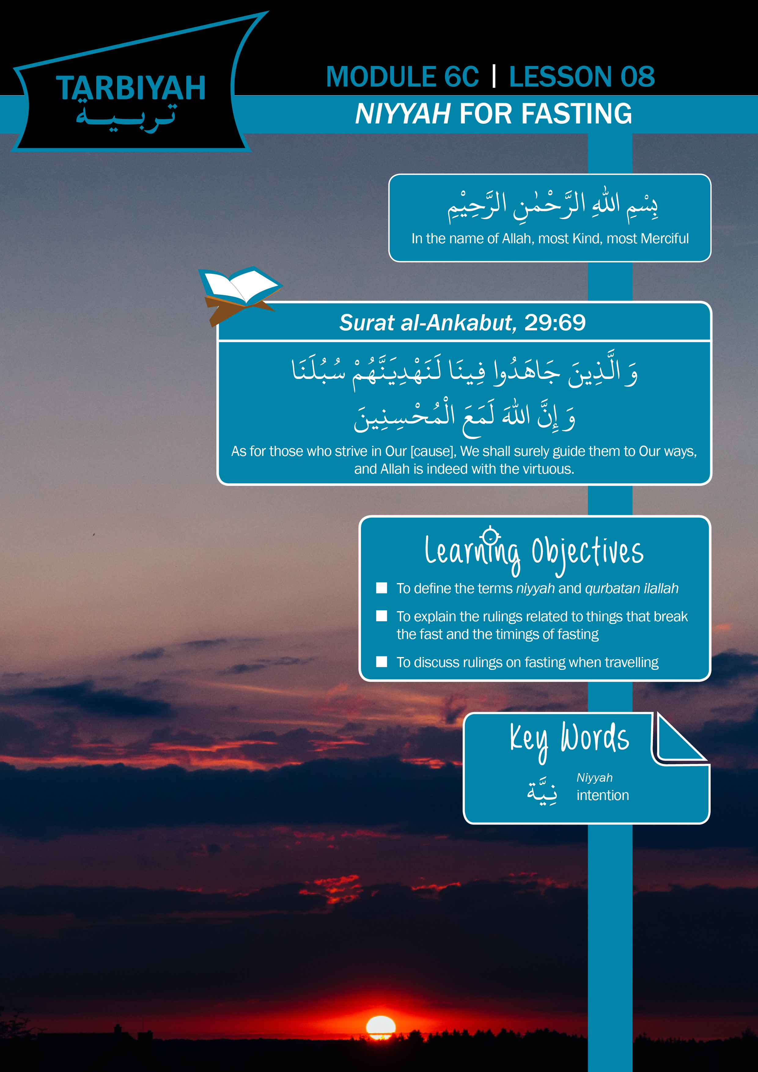 6C08 – NIYYAH FOR FASTING