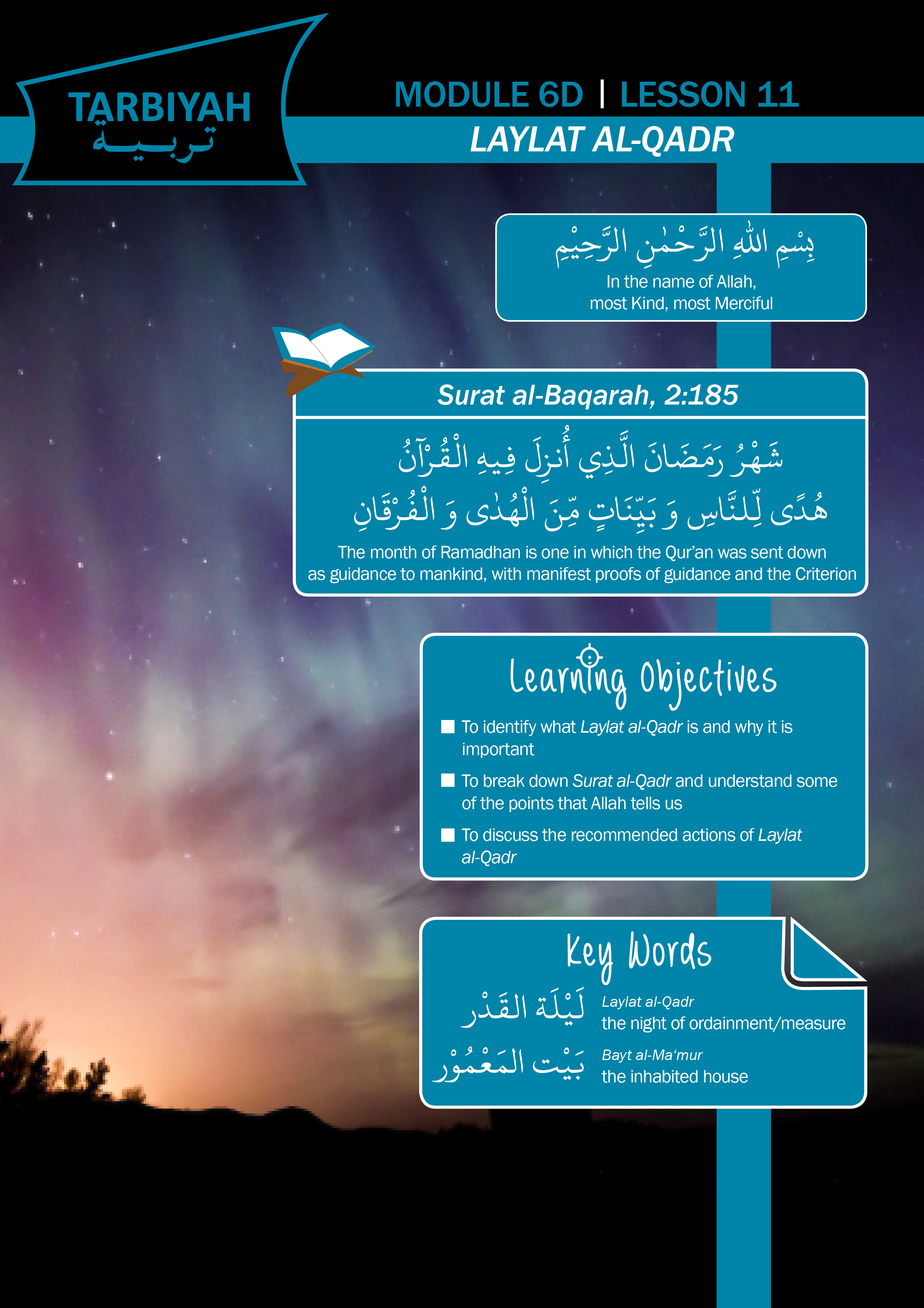 6D11 – Laylat al- Qadr