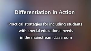 Primary Special Needs: Differentiation